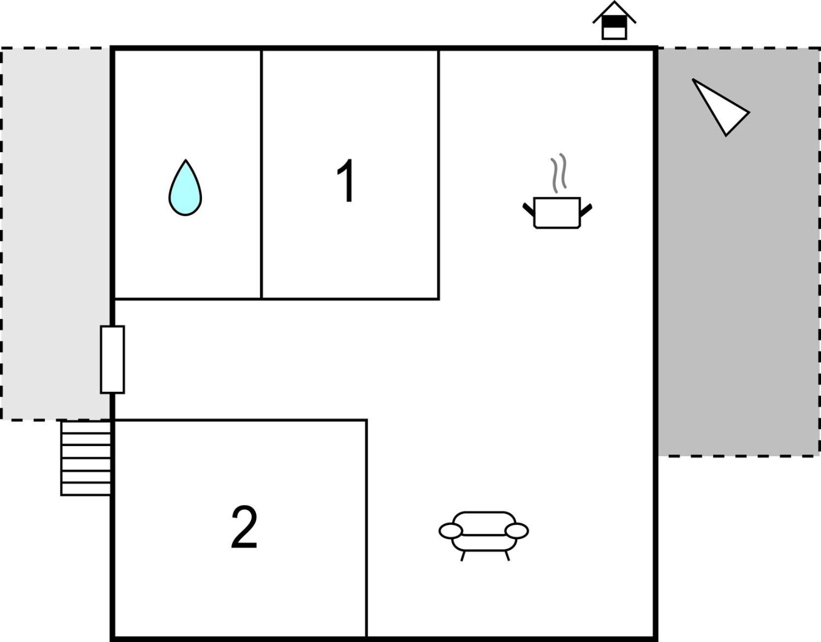 Two-Bedroom Apartment in Seget Vranjica Buitenkant foto